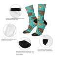 thumbnail image 4 of Balery Cute Animals Calcetas Largas con Estampado para Hombre y Mujer – Suaves y Transpirables, Talla Única (US 5-11), 4 of 6