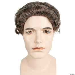 Danny Zuko Greaser Wig Slicked Black 1950s Rock (Bagged) Danny Zuko Greaser Wig Slicked Black 1950s Rock (Bagged)