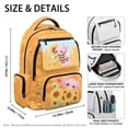 thumbnail image 5 of Jeiento Axolotl 17 Inch Kids Backpack for Girls Cute Bee Breathable School Bag with Padded Tablet Sleeve & Multi-Pockets for 9-12 Years Old Bookbag for Elementary, 5 of 8