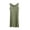 Army Green, variant on Sleeveless Nightgowns For Women Sleep Dress Soft Breathable Cotton Plus Size Knee-Length Nightgown Summer Sleeveless Lace Trim Comfy Pajamas for Women Casual Nightwear