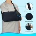 thumbnail image 5 of Arm Sling, Lightweight Adjustable Breathable Support Strap for Rotator Cuff, Shoulder Injury, Broken & Fractured Bones Mesh Brace for Arm Wrist Elbow, Padded for Left and Right Arm Men Women, 5 of 6