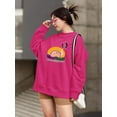 thumbnail image 2 of Japanese Bon Incense Burner Sweatshirt Women -Image by Shutterstock, Female Medium, 2 of 4
