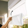 thumbnail image 7 of Chicology Cordless Roman Shades, Runway White (Light Filtering) 27"W X 64"H, 7 of 7