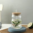 thumbnail image 6 of Drinking Glasses With Straw,Beer Glasses Can Shaped Glass Cups Drinking Glasses, 6 of 10