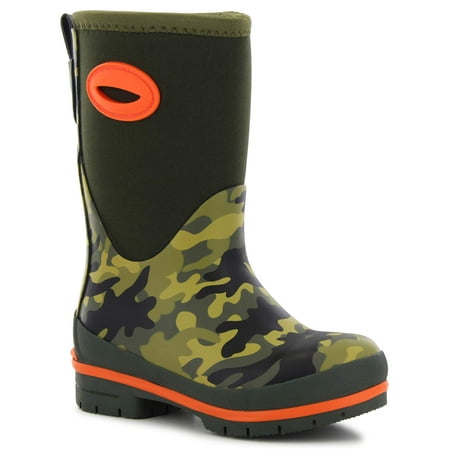 Western Chief Boys' Neo Camo Neoprene Bo