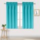 thumbnail image 1 of Dwcn Cortinas Opacas Con Aislamiento Térmico, Ahorro De Energía, Cortinas Para Dormitorio Y Cocina, Tratamientos Para Ventanas, Ancho 38 X Largo 45 Pulgadas, Juego De 2 Cortinas Turquesa Con Bolsillo, 1 of 1