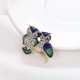 thumbnail image 3 of Broochs for women - Owl Sugar closed Rhinestone crystal beauty brooch jackets scarf, 3 of 4