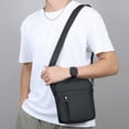 thumbnail image 6 of Men's Messenger Bag - Crossbody Shoulder Bags Travel Bag Man Purse Casual Sling Pack for Work Business Daily Life (Black), 6 of 6