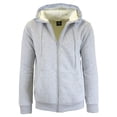 thumbnail image 3 of Men's Sherpa Fleece Lined Zip-Up Hoodie, 3 of 6