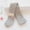 Gray, variant on NAISIBABY Tights for Girls, Elastic Waist Uniform Dance Leggings Cotton Stretch Casual Pantyhose White 1-12T