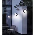 thumbnail image 4 of Aplique de exterior LED 7W / Carcasa de aluminio - IP65 a prueba de agua - Apto para interior y exterior (6000K) brillar Electrónica, 4 of 5