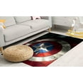 thumbnail image 3 of Captain America Rugs, Boy Room Rugs, Trendy Rug, Modern Rugs, Floor Rug, Non Slip Rug, Non-Slip Carpet Rugs, Gift For Him Rugs, Circle Rug, 5.2'x7.5' - 160x230 cm, 3 of 8