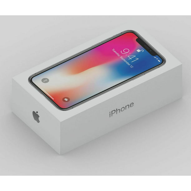 New In Box Apple Iphone X Cdma Gsm Factory Unlocked Walmart Com