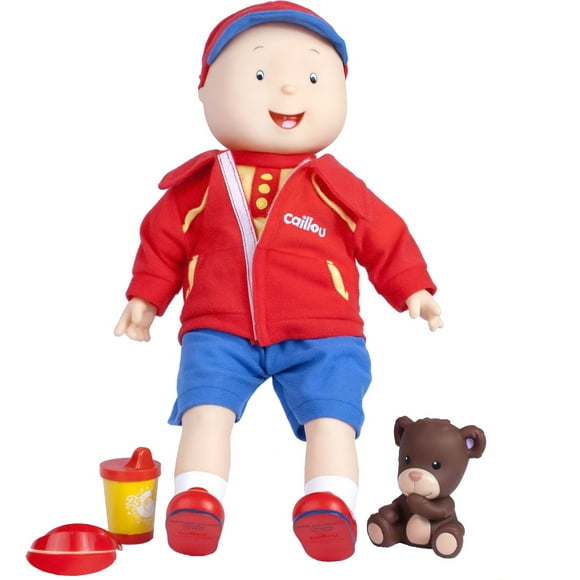 Muñeca parlante interactiva Caillou Best Friend trilingüe