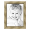 thumbnail image 2 of ArtToFrames 18" x 24" Precious Metals Pale Gold Picture Frame, 18x24 inch Gold Wood Poster Frame (WOM-5222),  Pack, 2 of 7