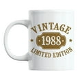 thumbnail image 1 of Vintage 1988 feat. a Classic Number Plate, Birth Year Coffee & Tea Mug (11oz), 1 of 6