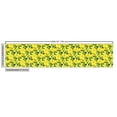 thumbnail image 3 of Ambesonne Botanical Fabric by the Yard Upholstery, Wild Floral Spring Garden, 1 Yard, Yellow Dark Teal, 3 of 5