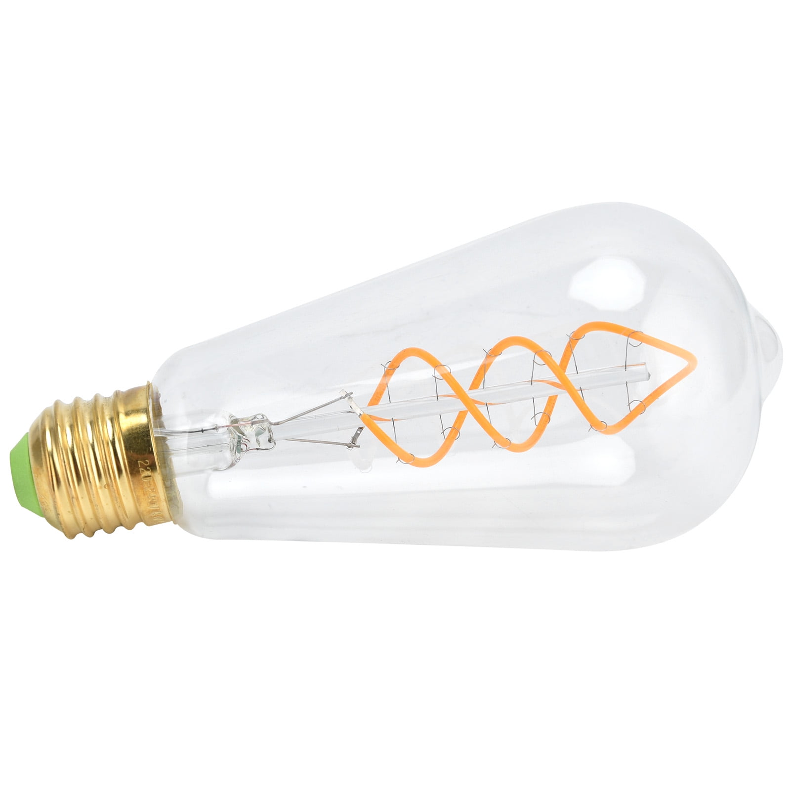 Lampadina decorativa Vintage ø64 mm E27 Led Bulbs ST64 4x Filament