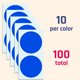 thumbnail image 5 of 3" Round Color Coding Labels - 10 Colors, Pack of 100, 5 of 5