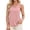 z-260618-1-RD2, variant on SNKSDGM Female Women's Tank Tops with Built in Bra Cotton Tank Top for Women Plus Size 3X New V Neck Sleeveless Solid Color Vest T Shirt Border Foreign Trade Casual Women's Wear S