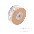 thumbnail image 4 of 1Pc Printed Organza Ribbon Christmas Snowflake Elk Pattern Ribbon Christmas Decor for Gift Wrapping DIY Crafts 10 Meters Gray, 4 of 7