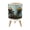 Color 2, variant on Small Trash Can with Lid Vibrant Spiral Galaxies Cosmic Nebulae Deep Space 1.8 Gallon Dog Proof Trash Can Round Garbage Can Waste Bin Wastebasket for Bathroom Bedroom Living Room