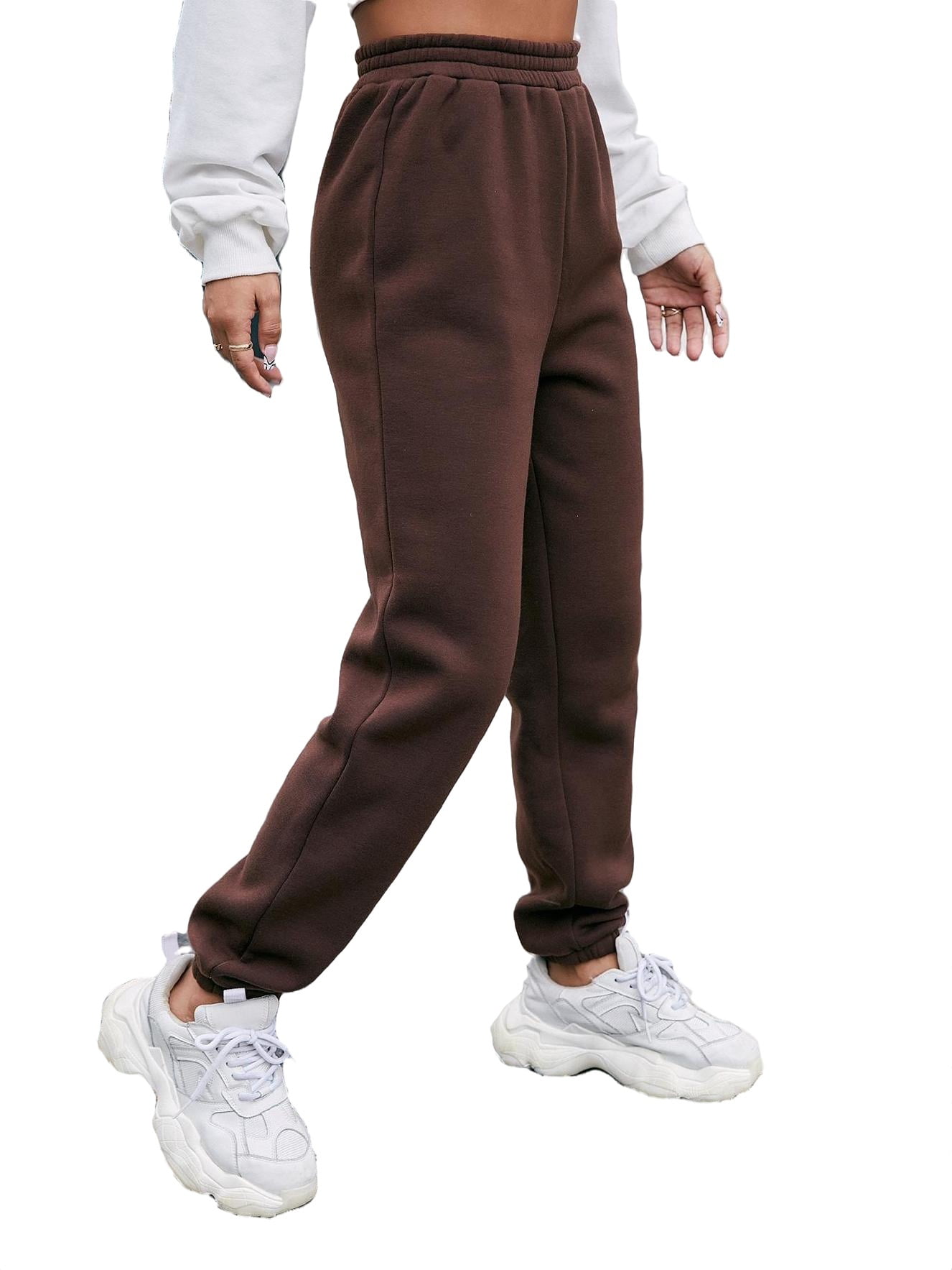 Buy IVOC Dark Brown Regular Fit Cotton Jogger Pants for Men's Online @ Tata  CLiQ
