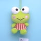 thumbnail image 3 of Lindo muñeco de peluche de rana de ojos grandes, colgante de mochila, lindo llavero de peluche de rana, 3 of 6