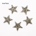 thumbnail image 5 of Parches Parches Insignia Autoadhesivo Brillante Diamante de Imitación Pegatina Parche , Luz claro perfecl Hierro en parches de costura de estrellas, 5 of 5