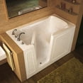 thumbnail image 2 of Meditub 3260Ls 60" Acrylic Soaking Walk In Tub For Alcove Installations - Off White, 2 of 2