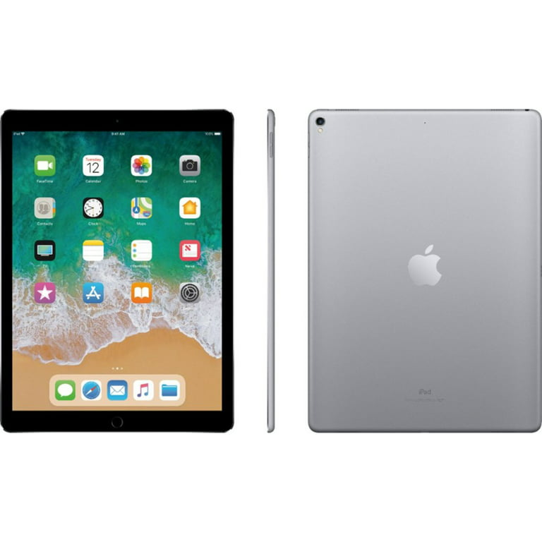 Restored Apple iPad Pro, 10.5-inch, 64GB, Wi-Fi Only, Comes with Bundle:  Case, Tempered Glass, Rapid Charger - Space Gray/Silver Comes in Original 