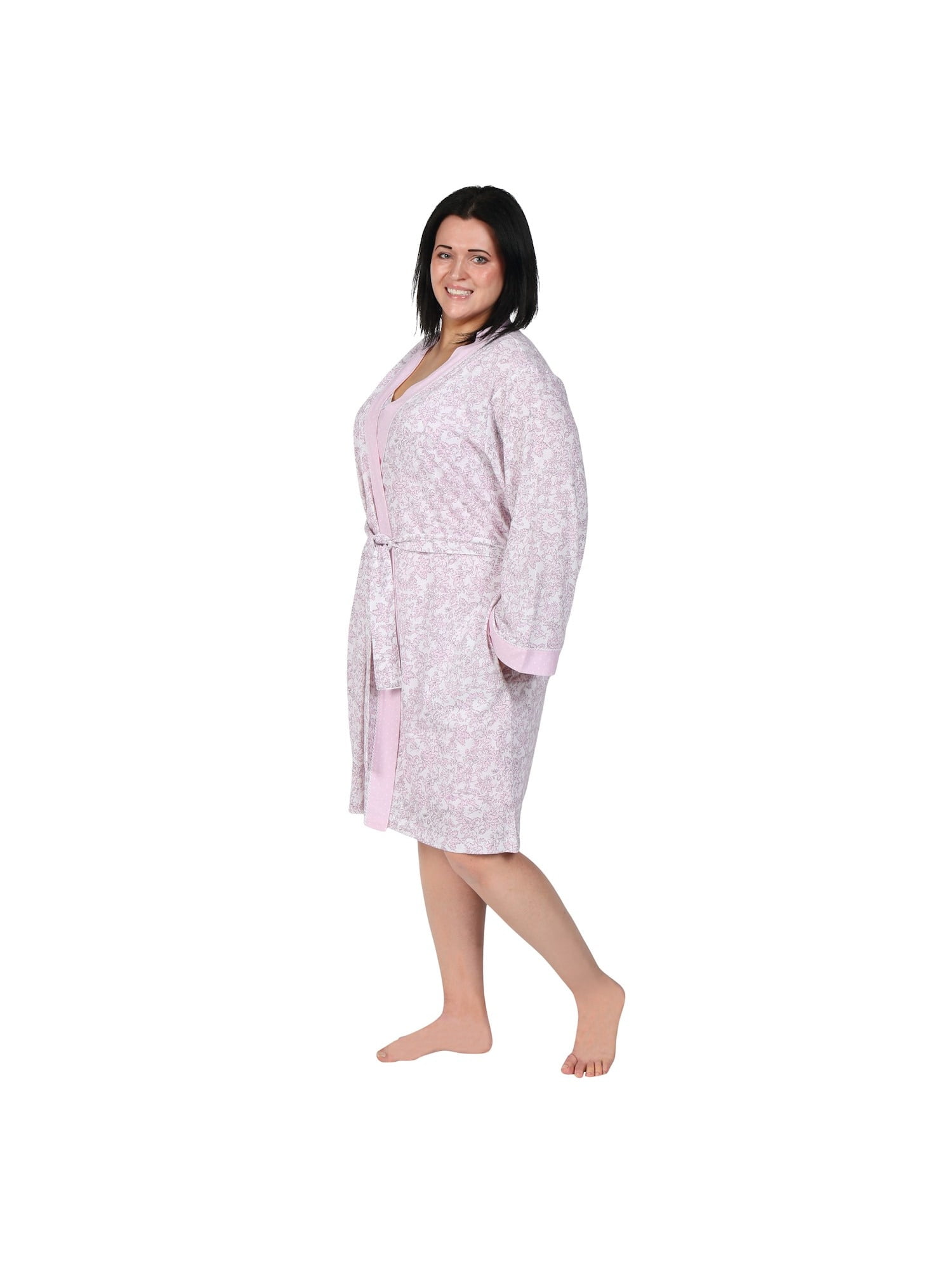 Metropolitan Womens Nightgown and Robe Set Matching Gown and Robe Sets