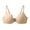 Beige, variant on Wireless Pushup Bra for Women Baeitkot Women's Plus Size Push-Up Bra