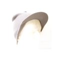 thumbnail image 3 of Top Headwear Cuffless  Visor Winter Beanie - Light Grey, 3 of 3