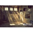 thumbnail image 1 of YUSDECOR 7x5ft The Abandoned House on Halloween Photography Backdrop Studio Background Photo Backdrops Studio Props, 1 of 2