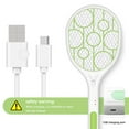 thumbnail image 5 of Raquette Électrique Anti-Moustiques, rechargeable par USB pour Camping Barbecue Intérieur et Extérieur, 5 of 5