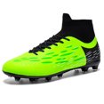 thumbnail image 3 of Botas de fútbol de alta calidad para hombre y niño, zapatos de entrenamiento al aire libre, tacos Unisex ultraligeros antideslizantes, envío directo, 3 of 5