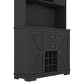 thumbnail image 3 of Farmhouse Wine Cabinet | Store Wine, Cups and Decoratives | High - quality Hardware for Doors | Overcome Limited Storage, 3 of 7