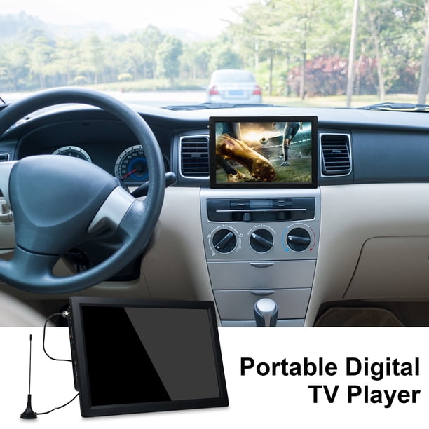 テレビ Car 14-inch Portable Digital ATSC Screen TV Player Car TV Television