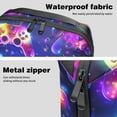 thumbnail image 4 of Game Controller Waterproof Oxford Fabric Storage Pouch for Electronic Devices - Cord Organizer, Hard Drive Bags, Canvas Storage Box Small, Charger Cord Organizer - 5.9x9.44x3.14 in, 4 of 6