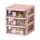 thumbnail image 2 of Organizador de cajones pequeños, caja de almacenamiento de escritorio, caja de almacenamiento de escritorio de múltiples cajones de plástico, rendimiento de alta gama, 2 of 7