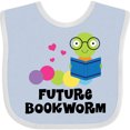 thumbnail image 3 of Inktastic Future Bookworm Boys or Girls Baby Bib, 3 of 4