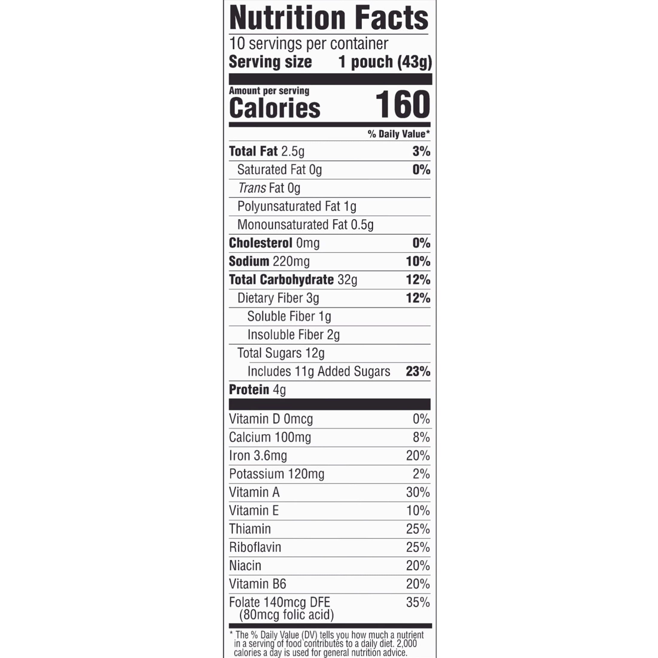 Better Oats Thick & Hearty Blueberry Muffin Instant Oatmeal with Flax Seeds, 15.1 oz