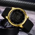 thumbnail image 2 of Digital Watches for Men Women Waterproof Unique Watch Stopwatch Countdown Alarm Analog Silicone Strap  Case, 2 of 9