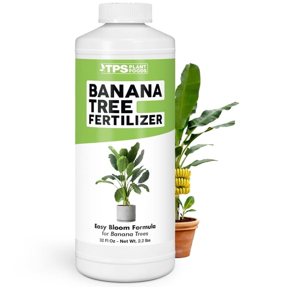 Banana Tree Fertilizer – Liquid Fertilizer for All Banana Tree Varieties, Supports Growth & Fruiting, 32 oz