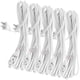 thumbnail image 1 of Cables Multicontacto Oficina VoltReach06 5Pzas 5x6m 16 AWG 3 Contactos 127V 7A ABS/Cobre Blanco., 1 of 3