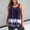 #1-Navy, variant on Women's Fashionable V-neck Casual Printed Short Sleeved Pullover Top T-shirt