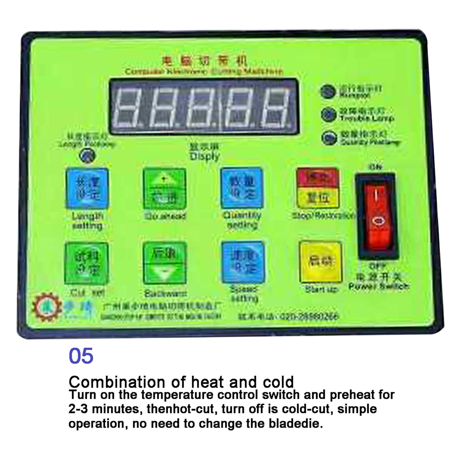 Computer Hot And Cold Cloth Belt Tape Cutting Machine Auto Magic Adhesive Tape Webbing Machine Elastic Cut Tools