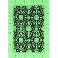 thumbnail image 1 of Ahgly Company Indoor Rectangle Oriental Emerald Green Traditional Area Rugs, 3' x 5', 1 of 4