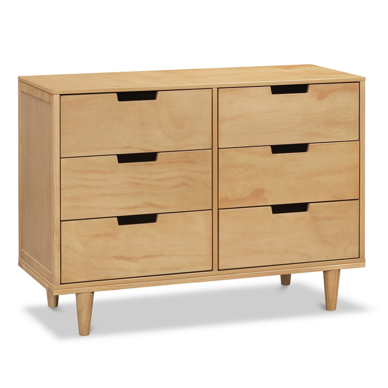 DaVinci, Double Dresser, Marley 6-Drawer, Modern Design - Walmart.com